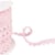 Bobine 25m élastique à pompons rose clair 13mm