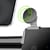 4smarts Support Voiture Magnétique avec Charge sans Fil Qi2 et Fixation Ecran Tesla Argent