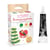 3 colorants en poudre vert, rouge et doré + Stylo glaçage noir