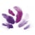 Mélange de plumes, Teintes lilas, 3 - 10 cm, 10 g