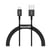 Baseus Câble de Charge et Transfert USB-Lightning Rapide 2,4A 1m Rapide Noir