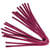 Fil de chenille, 50cm, Epaisseur 9 mm, 10pces, rose foncé
