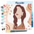 Mini Peinture par Numéro Figured'Art 20x20cm avec cadre Femme songeuse - Petit Format