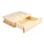 Boite en bois en forme livre 19 x 14.4 cm H 4.2 cm