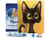 Diamond Painting Broderie Diamant Figured’Art 40x50cm toile tendue sur châssis en bois - diamants carrés - Chat étonné