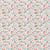 Tissu Coton imprimé Arty Mathilde Fleuris sur fond Blanc