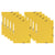 Lot De 10 Chemises 3 Rabats Exacompta Jaune