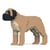 Chien Mastiff beige Taille standard | JEKCA | 14 ans et +