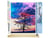 Peinture par Numéro Figured'Art - Arbre et couleurs du ciel - Kit de Loisir Créatif DIY Numéro d'Art Complet - 40x50cm toile roulée + châssis en bois à monter