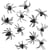 Set 12 Araignées (6 cm)