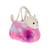 Peluche Gipsy Toys - Chat - Beige et blanc - 18 cm