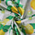 Tissu Coton imprimé  Citrus flower sur fond Blanc - Au mètre
