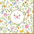 4 serviettes en papier découpage collage 33 cm Easy Life DANSE DES PAPILLONS