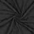 Tissu Matelassé réversible Paula uni Noir