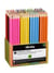 Crayon de couleur WONDAY - 144 crayons - 18 cm - 12 couleurs assorties - Forme octogonale