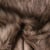 Tissu Fausse fourrure  poils long Ruth sur fond Marron