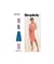 Patron Simplicity 9789 - Haut du 32 au 48 FR taille n°FR 32-40