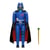 GI Joe - Figurine ReAction+ Cobra Commander (Movie, Black Cape) 10 cm