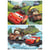 Puzzle en bois cars : flash mcqueen et martin 2 x 25 pièces - educa - 18877