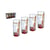 Coffret 4 verres Marilyn Monroe 14 CM