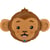 Ballon Géant Tête de Singe - 91 cm
