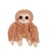 Peluche - Peluche P'tit paresseux marron - 16 cm
