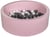 Piscine à balles blanc, gris – 150 balles rose - Velinda
