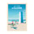 Affiche 30x40 cm - Les sables d'Olonne - Olahoop Travel Posters