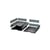 Module de classement Modulodoc set élément de base standard Ecoblack - Gris foncé - Exacompta