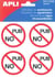 Picto X 4 No Pu1 Feuille
