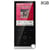 Lecteur MP4 Rouge 2.4 Pouces 8GB Écran Tactile Musique Vidéo E-Book Alarme Gris YONIS