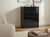 Commode Noire en MDF à 5 Tiroirs Meuble de Rangement Style Scandinave