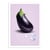 Affiche 30x40 cm - Juicy eggplant - Jonas Loose