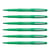 Lot de 6 stylos feutres pointe moyenne 1,0 mm - Paper:Mate - Flair Original - Vert