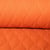 Tissu Double gaze Matelassée réversible uni Orange