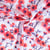 Tissu Coton imprimé Branches de cerisier sur fond Blanc