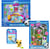 Bandai - Littlest Pet Shop - Pack Exclusif 2 Coffrets : Camping & Pets Got Talent (5 Figurines et 9 Accessoires) + 1 Figurine Supplémentaire (Petit Chat Jaune) - Licence Officielle - Mini Figurines