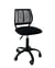 Chaise de bureau enfant pivotante réglable SAWI noir intégral