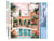 Peinture par Numéro Figured'Art - Villa luxeuse à Marrakech - Kit de Loisir Créatif DIY Numéro d'Art Complet - 40x50cm sans châssis en bois