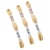 Lot de 3 échevettes 10m DMC Fil retors mat canevas tapisserie 100% coton beige 2738