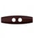 Carte de 2 boutons Tonneaux Marron 30mm - Union Knopf Marron