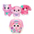 Animaux en peluche - Boule de poiles - Rose