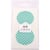 Masking Tape - Masking Tape MT Casa Seal Sticker rond en washi Pois fond mint