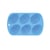 Moule en silicone 21 cm x 13 cm x 2,5 cm - Demi-oeufs (6 pcs)