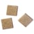 Mosaïque acrylique, 1x1 cm, pailletée, cachemire or, boîte - env. 205 pces / 50 g