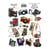 Planche de stickers couleur embelissement Fabrika Decoru FAMILY HERITAGE 156