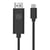 Câble HDTV USB-C Vers HDMI 2K 60Hz Longueur 1.8m ABS Résistant YONIS
