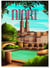 Affiche ville Niort | A3 : 29,7x42cm