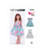 Patron New Look 6726 - Robes pour enfants avec variantes de 06 mois à 8 ans taille n°6 MOIS-8 ANS