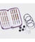 Set de 8 crochets tunisiens interchangeable Symfonie - Knitpro Violet